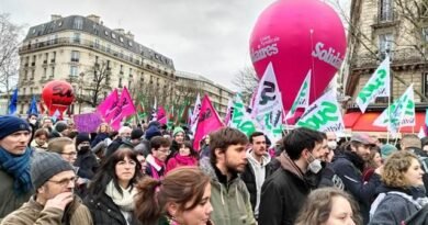 Francia con nueva jornada de protestas contra reforma de jubilación