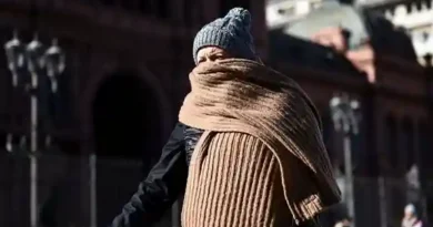 Récord de bajas temperaturas en Argentina por ola polar