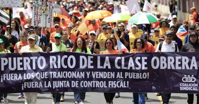 Miles piden la independencia de Puerto Rico en marcha Miles piden la independencia de Puerto Rico en marcha