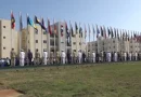 Realizan ceremonia de izamiento de banderas en la Villa Centroamericana y del Caribe