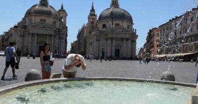 Ola de calor extremo en Italia mantiene a 19 ciudades en alerta roja Ola de calor extremo en Italia mantiene a 19 ciudades en alerta roja