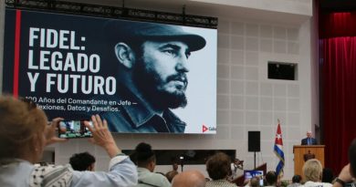 Continúa en Cuba Coloquio Internacional dedicado a Fidel Castro Continúa en Cuba Coloquio Internacional dedicado a Fidel Castro