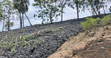 reportan erupción en volcán de lodo en San Pedro de Urabá, Colombia. reportan erupción en volcán de lodo en San Pedro de Urabá, Colombia.