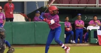 Isaac Brito conecta tres jonrones en el triunfo de Dominicana ante a Puerto Rico en la Serie Kids Isaac Brito conecta tres jonrones en el triunfo de Dominicana ante a Puerto Rico en la Serie Kids