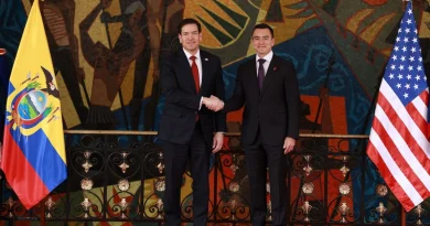 Marco Rubio reconoce que atacan buques ecuatorianos con leyes de EU Marco Rubio reconoce que atacan buques ecuatorianos con leyes de EU