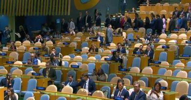 Delegados abandonan la ONU durante discurso de Netanyahu; afuera, protestas contra genocidio en Gaza Delegados abandonan la ONU durante discurso de Netanyahu; afuera, protestas contra genocidio en Gaza