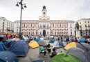 Acampada en Puerta del Sol: en demanda de ley de vivienda