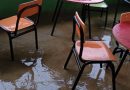 Varios centros educativos reportan inundaciones por las lluvias